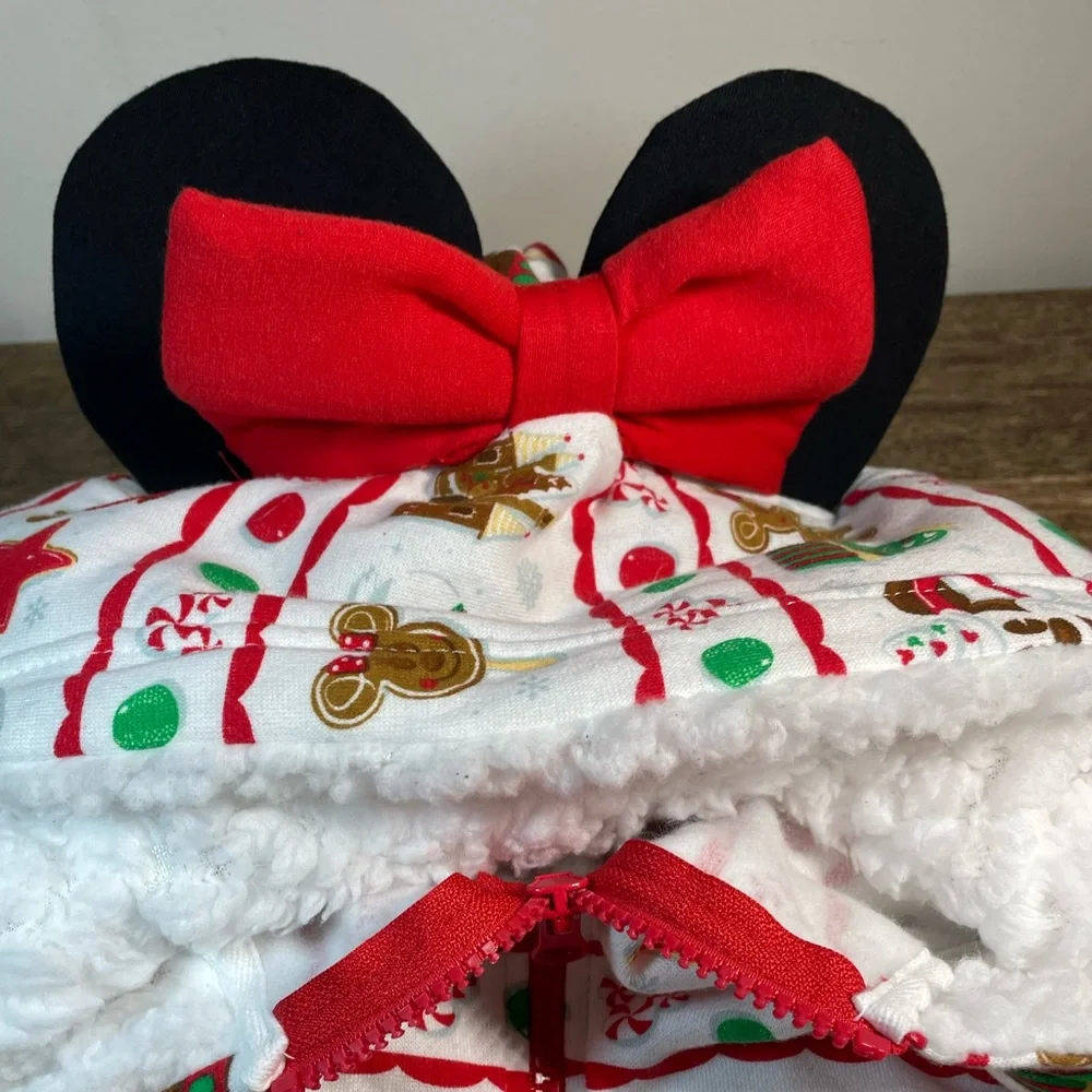 Disney Parks Holiday Mickey Snacks Women’s Onesie - Picture 3 of 8